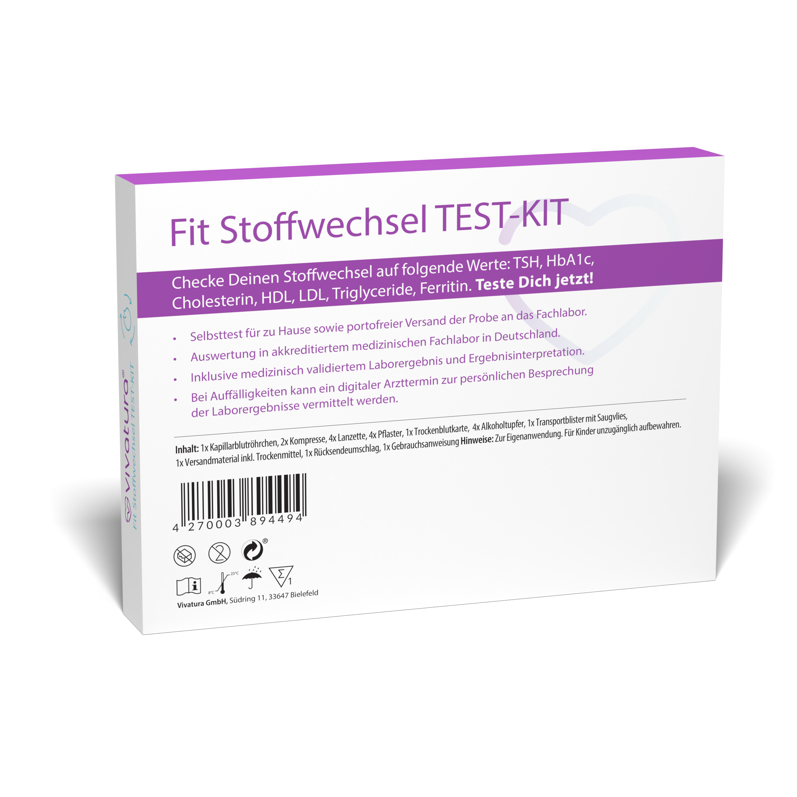 Fit Stoffwechsel Rückansicht