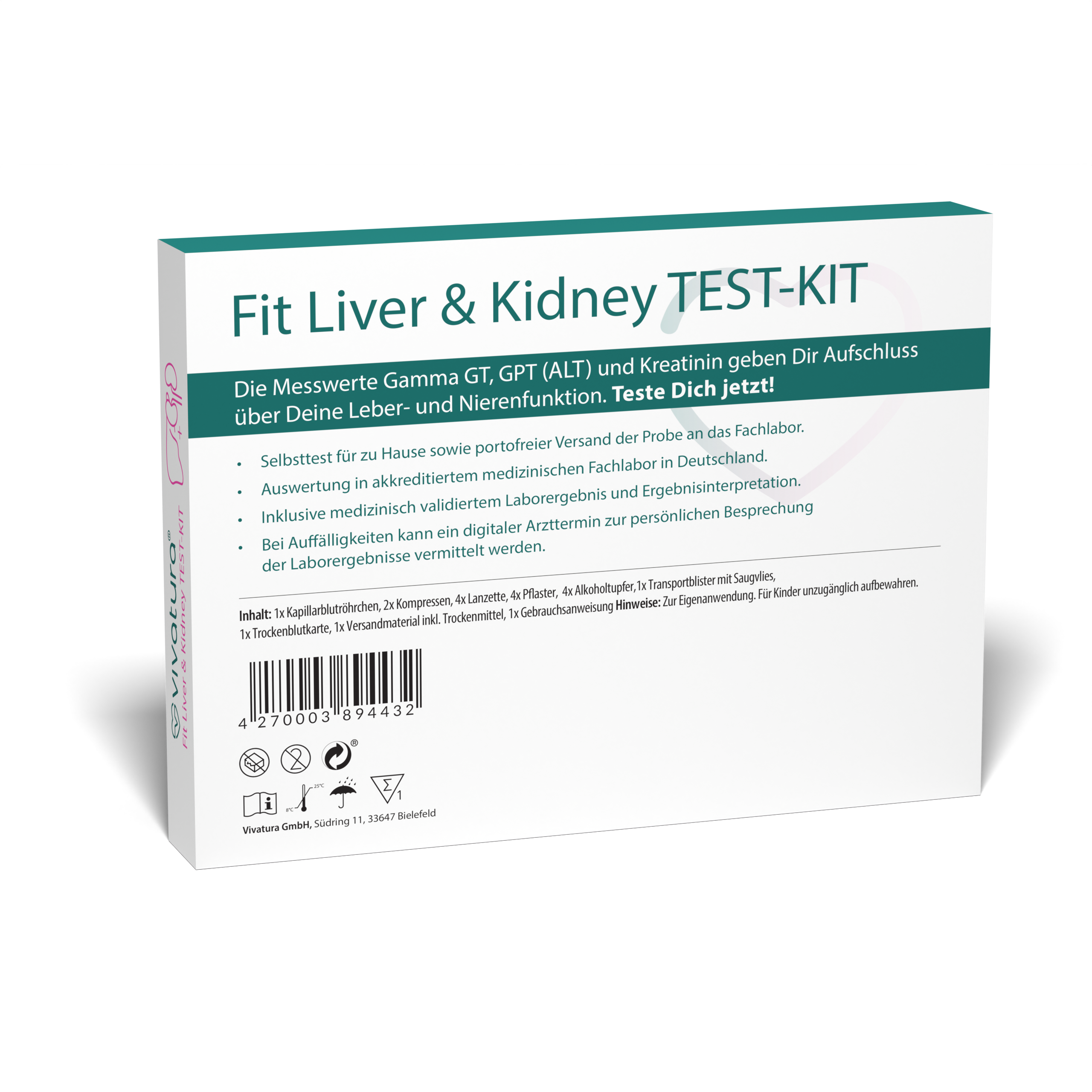 Fit Liver Kidney Rückansicht